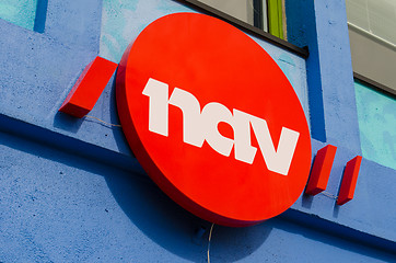 Image showing NAV-sign