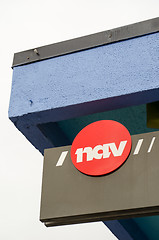 Image showing NAV-sign