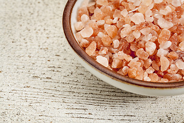 Image showing Himalayan salt bowl