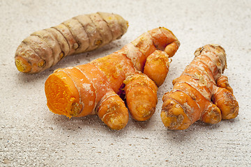 Image showing turmeric root 