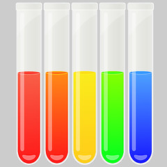 Image showing Test tube set