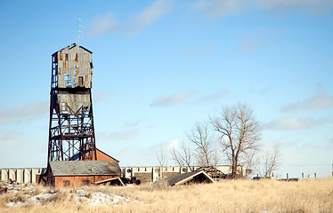 Image showing Coal mine building