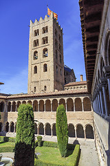 Image showing Ripoll monastery cloister