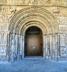 Image showing Ripoll monastery original facade