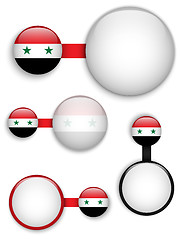 Image showing Vector - Syria Country Set of Banners