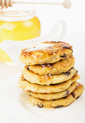 Image showing Delightful cheese pancakes
