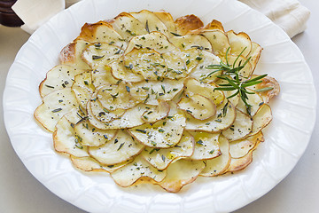 Image showing Rosemary Potato Chips