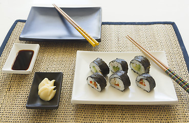 Image showing Chicken Sushi