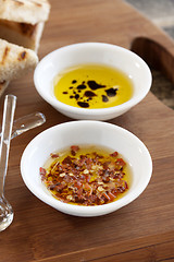 Image showing Chilli And Balsamic Condiments