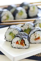 Image showing Chicken Sushi