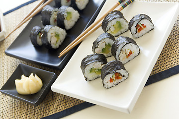 Image showing Chicken Sushi