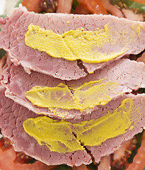 Image showing Corn Beef Sandwich