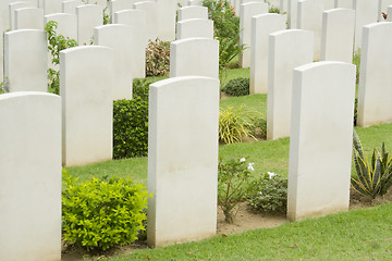 Image showing War cemetery