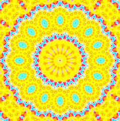 Image showing Bright abstract pattern