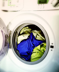 Image showing Clothes in laundry