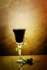 Image showing Red wine