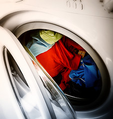 Image showing Clothes in laundry