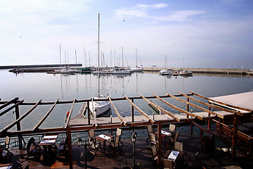 Image showing Sailing boats