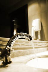 Image showing Hotel bathroom