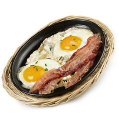 Image showing Eggs And Bacon 