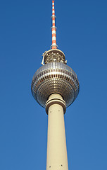 Image showing Television Tower in Alexanderplatz, Berlin