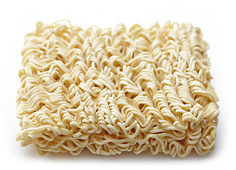 Image showing raw chinese noodles 