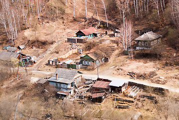 Image showing old part of tobolsk town, Russia