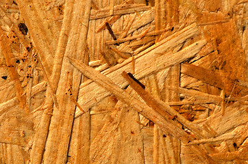 Image showing wooden pressed shaving background 