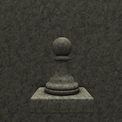 Image showing chess pawn