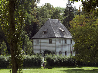 Image showing Gartenhaus of Goethe in Weimar