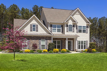 Image showing Beautiful Newly Constructed Modern Home