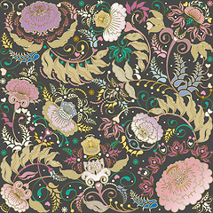 Image showing floral exotic design