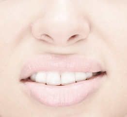 Image showing woman lips