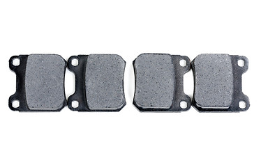 Image showing complete set of brake blocks 