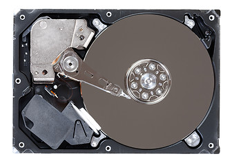 Image showing Hard disk drive HDD isolated on white background