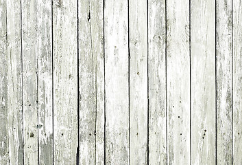 Image showing wooden fence