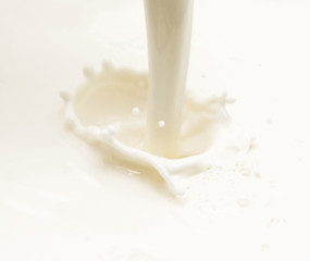 Image showing milk splash