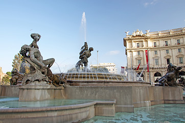 Image showing The Fountain of the Naiads