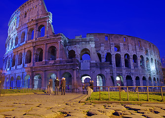 Image showing Night Colosseum