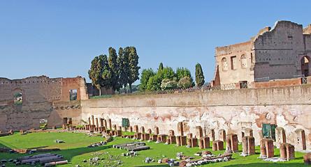 Image showing Stadium and Forum Augustana