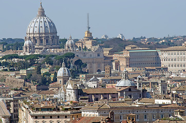 Image showing Rome skyline