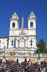 Image showing The Spanish Steps