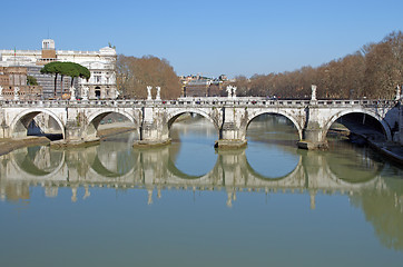 Image showing Saint Angelo bridge