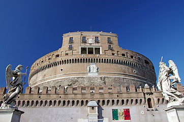 Image showing The Mausoleum of Hadrian in Rome