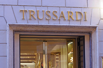 Image showing Trussardi shop