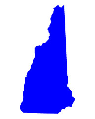 Image showing Map of New Hampshire