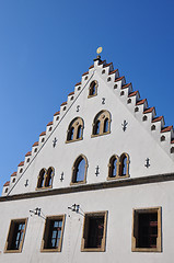 Image showing Traditional building in Straubing, Bavaria