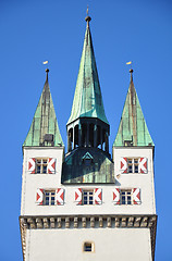 Image showing Tower in Straubing, Bavaria