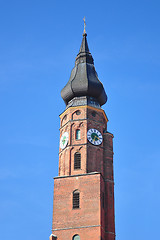 Image showing Basilica Sankt Jakob in Straubing, Bavaria