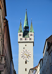 Image showing Tower in Straubing, Bavaria